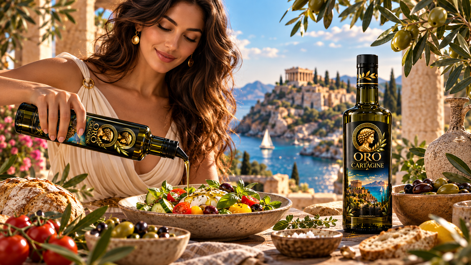 Oro Di Cartagine – The Organic Extra Virgin Olive Oil – 250 ml - Image 3
