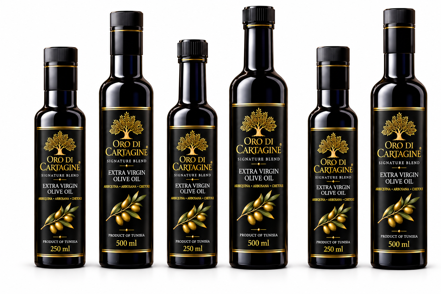 Oro Di Cartagine® Signature Blend Extra Virgin Olive Oil – 500 ml - Image 2